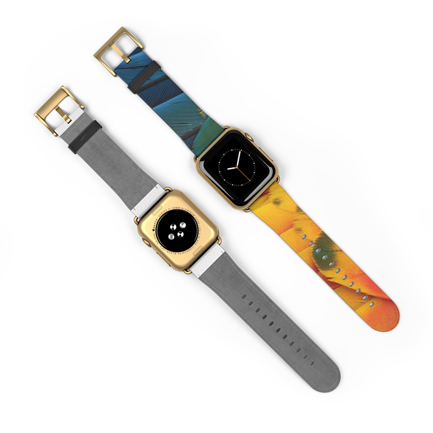 Apple Watch Band - Macaw Parrot Feathers