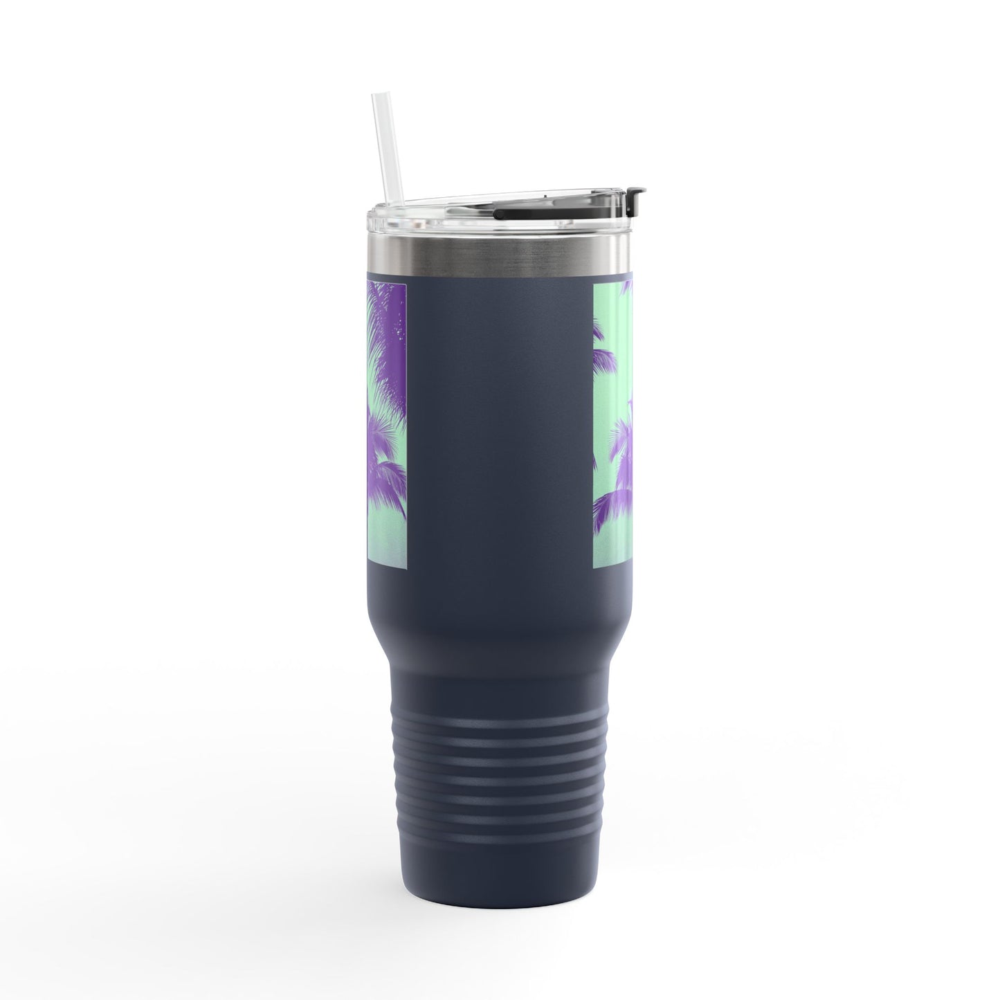 Insulated Travel Mug, 40oz / Palm Glow Minty - Perfect for Outdoor Adventures