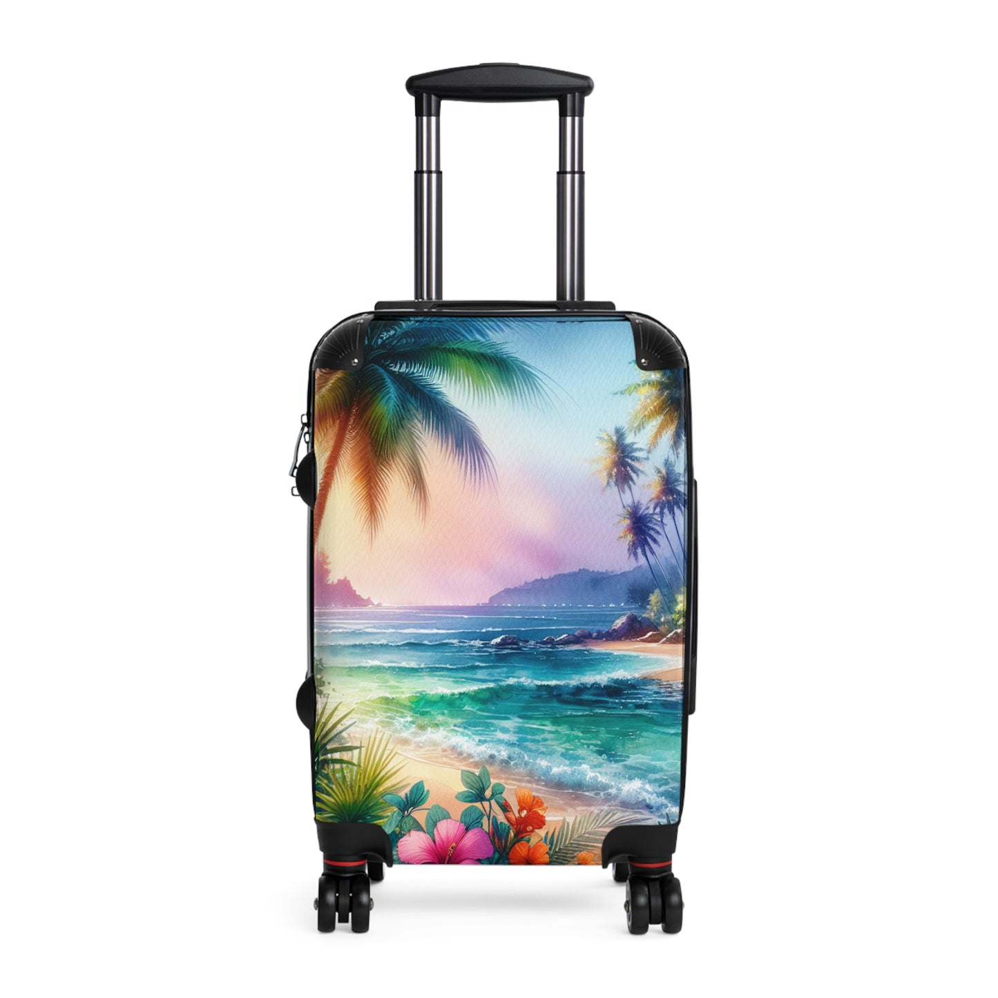 Tropical Suitcase - Stylish Travel Luggage for Adventurers / Bay of Peace