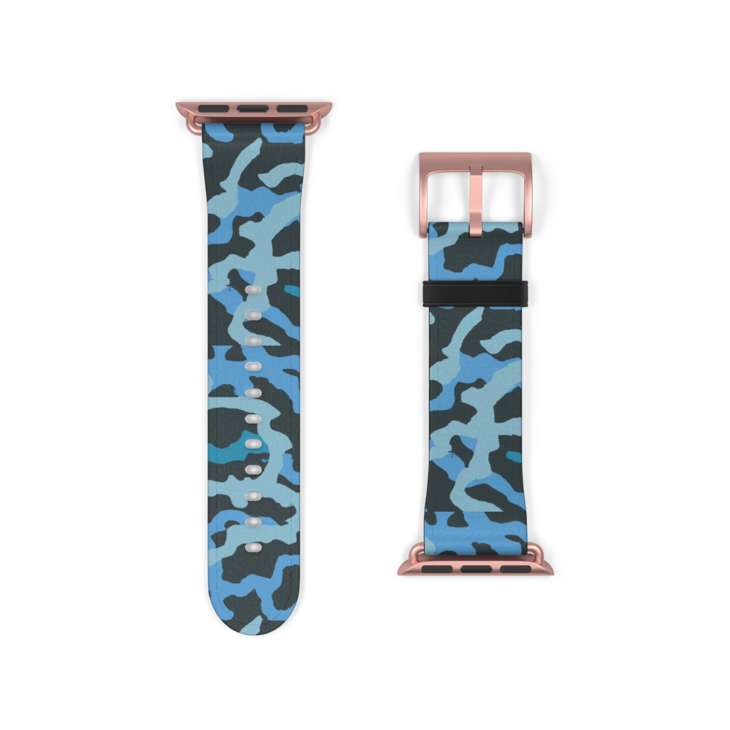 Apple Watch Band - Coral Threads, Blue