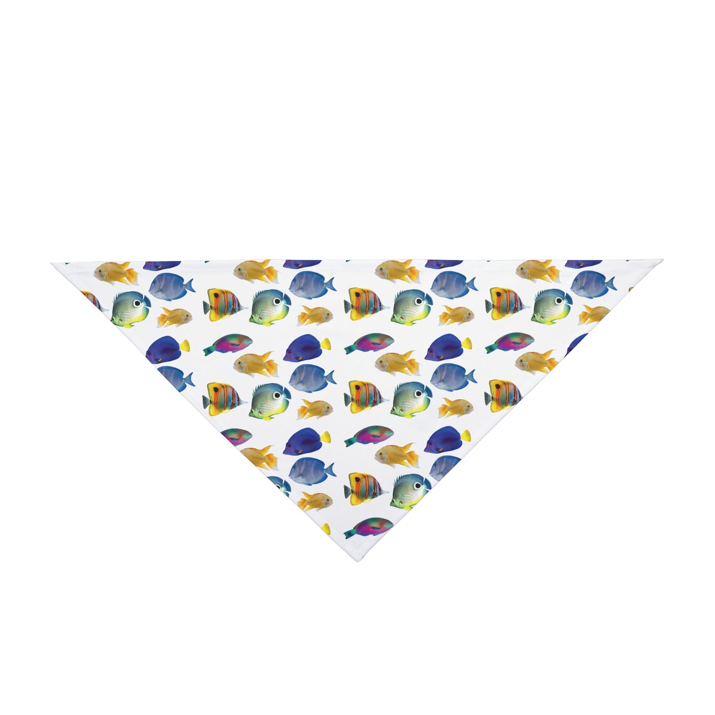 School of Fish Pet Bandana, 2 Sizes - Stylish accessory for dogs & cats