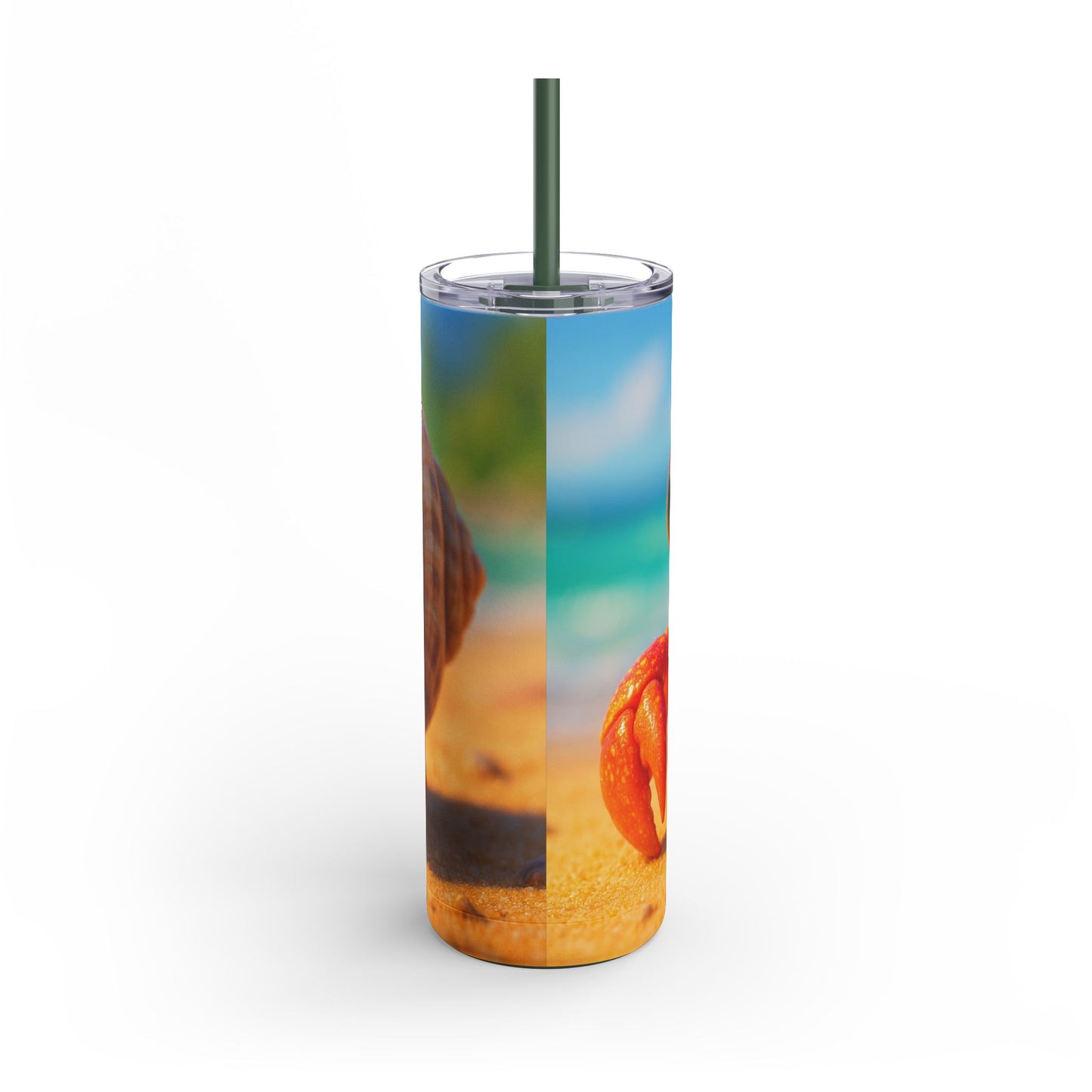 20oz Matte Tumbler, 7 Colors - Stylish Travel Cup - Baby Hermit Crab