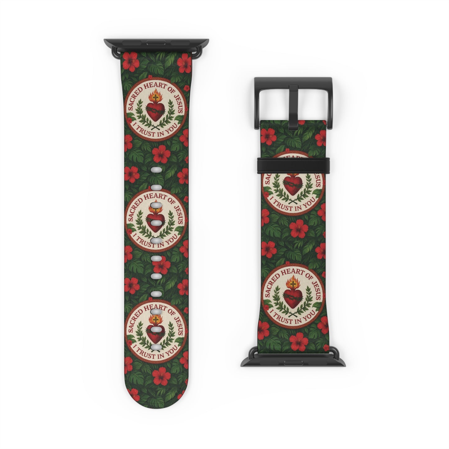 Religious Apple Watch Band - Sacred Heart of Jesus