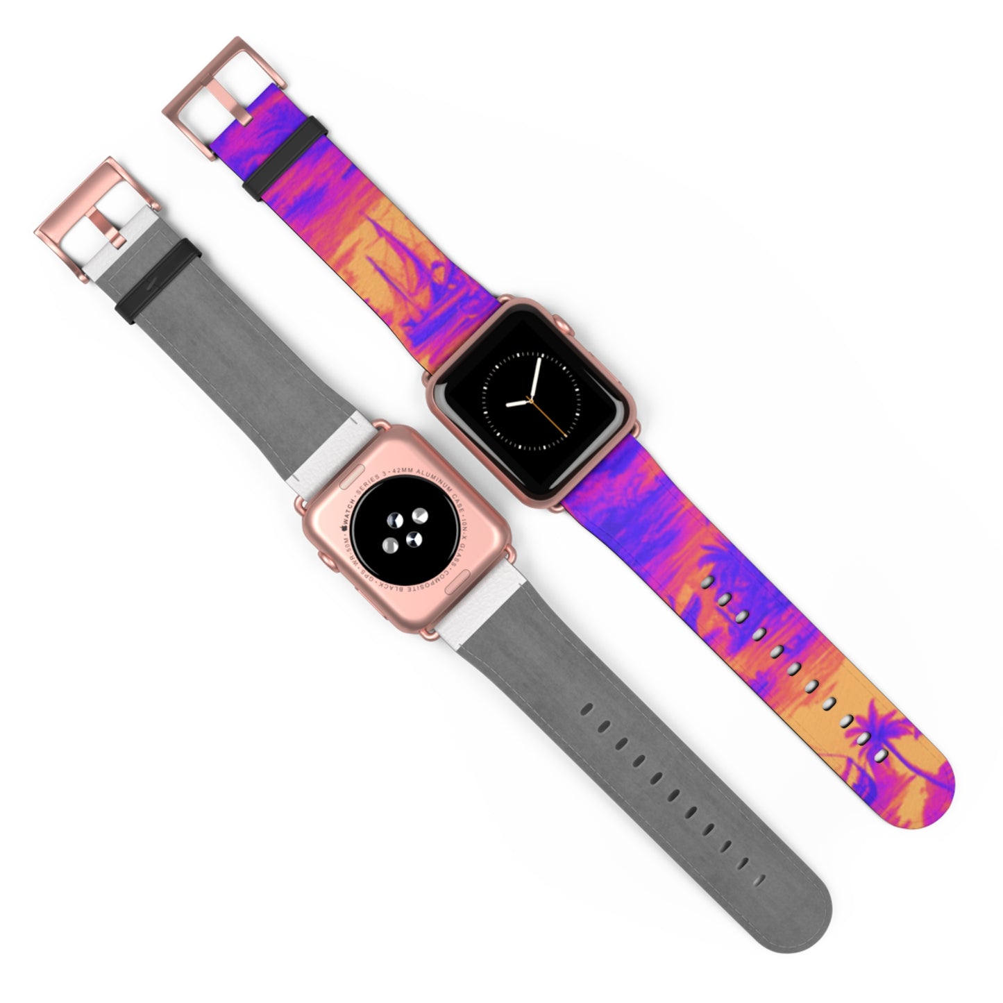 Apple Watch Band, Crazy Cool Tropical Toile