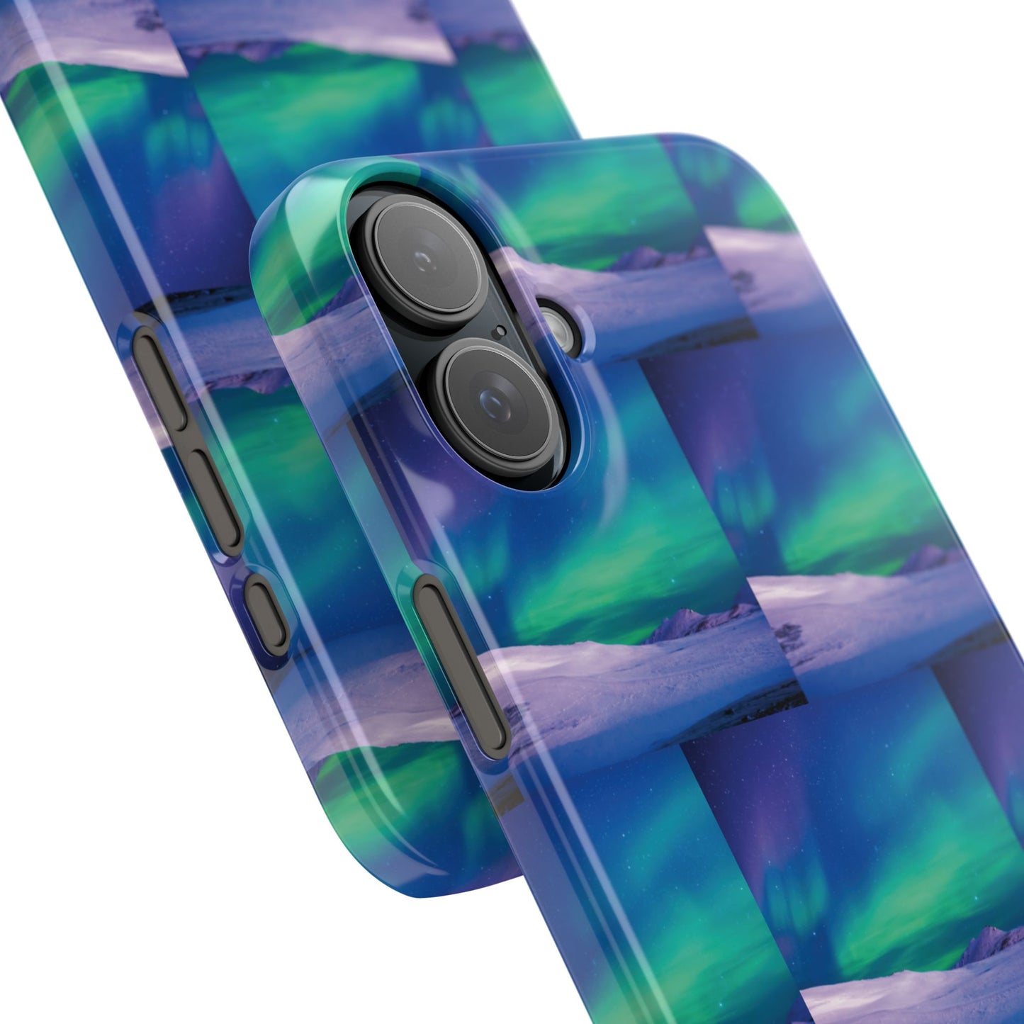 Slim Phone Cases - Cold Ocean Lights, Peacock