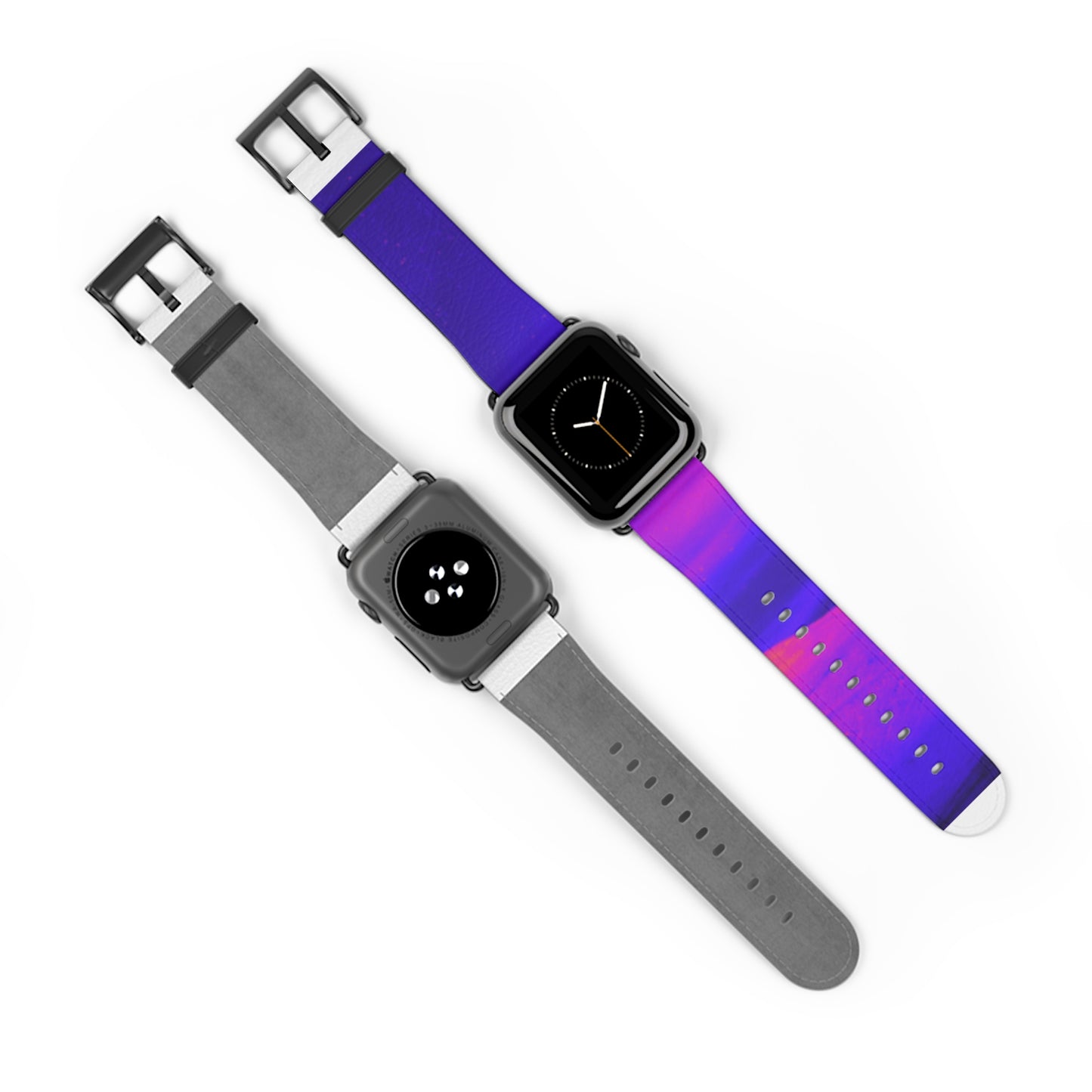 Apple Watch Band - Cold Ocean Lights, Midnight