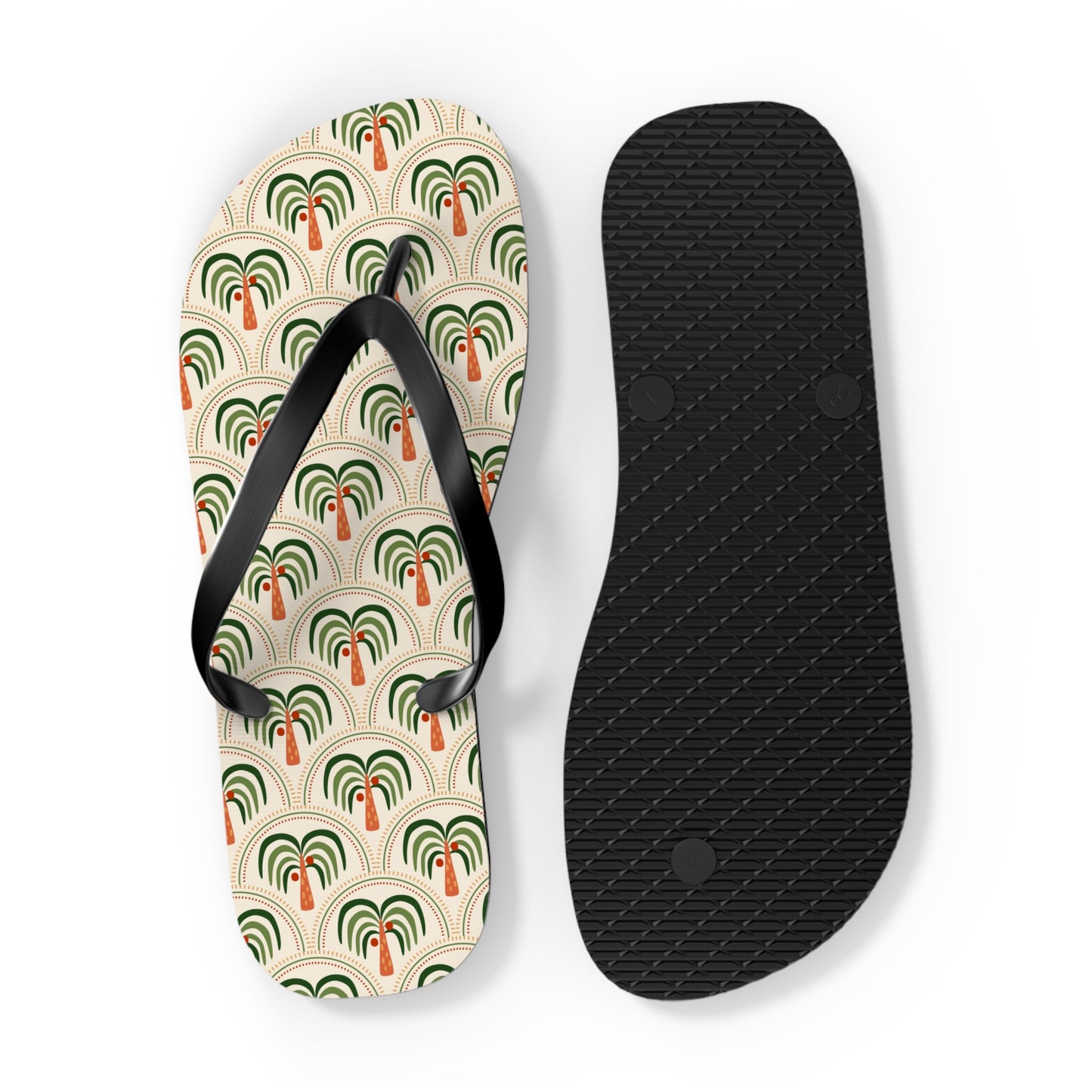 Flip Flops - Exotic Stylized Palms