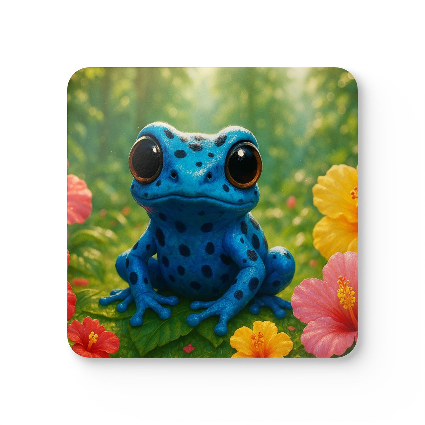 Four-piece Coaster Set - Baby Tree Frog