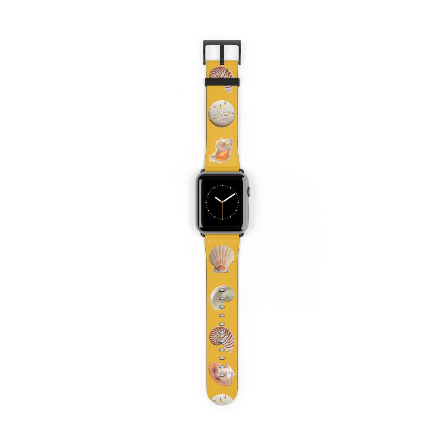 Apple Watch Band - Mixed REAL Seashells/Yellow