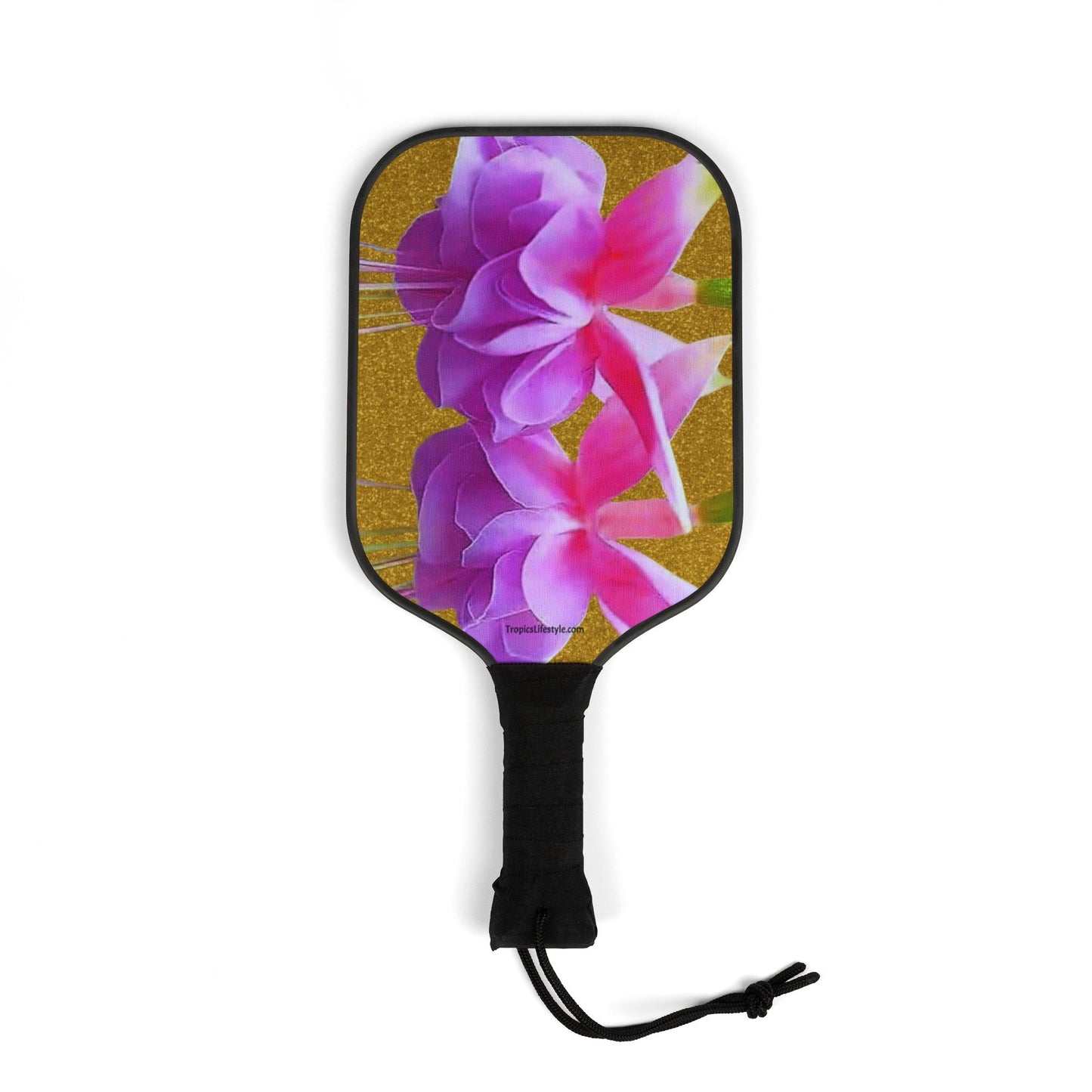 Pickleball Kit - Two Fuchsias, Gold