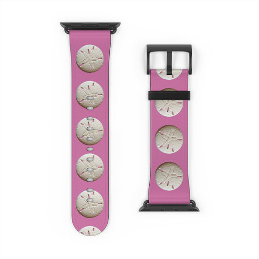 Apple Watch Band - Sand Dollar Parade, light pink