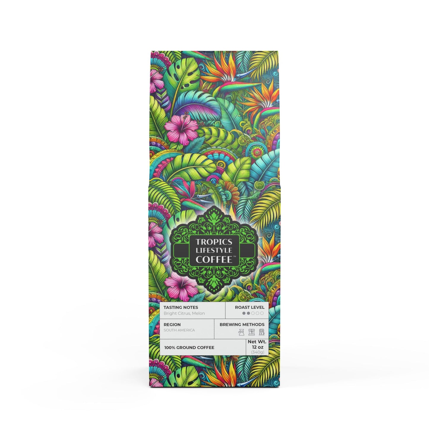 Golden Sands Single Origin™ Coffee (Light-Medium Roast) Specialty Grade / Rainforest Blooms