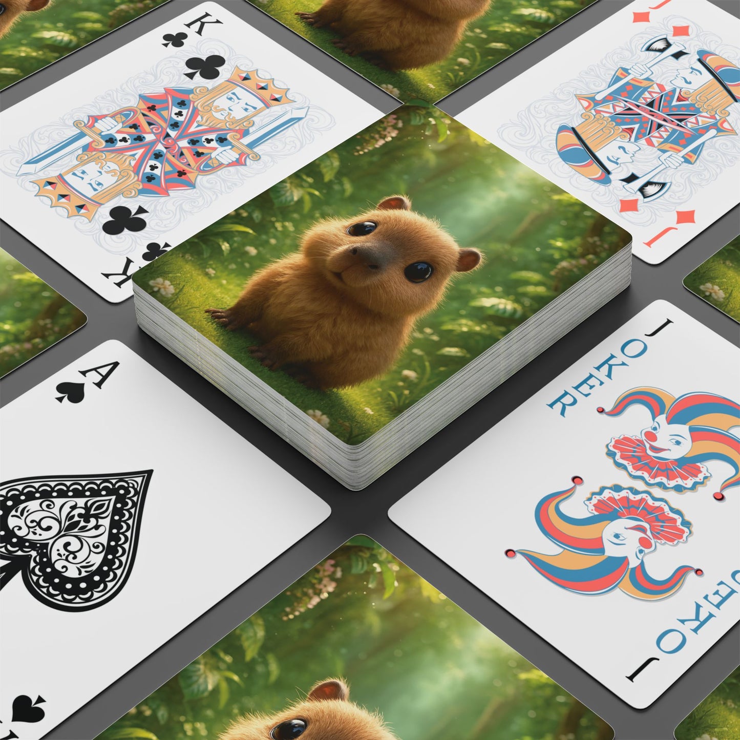 Poker Playing Cards - Baby Capybara