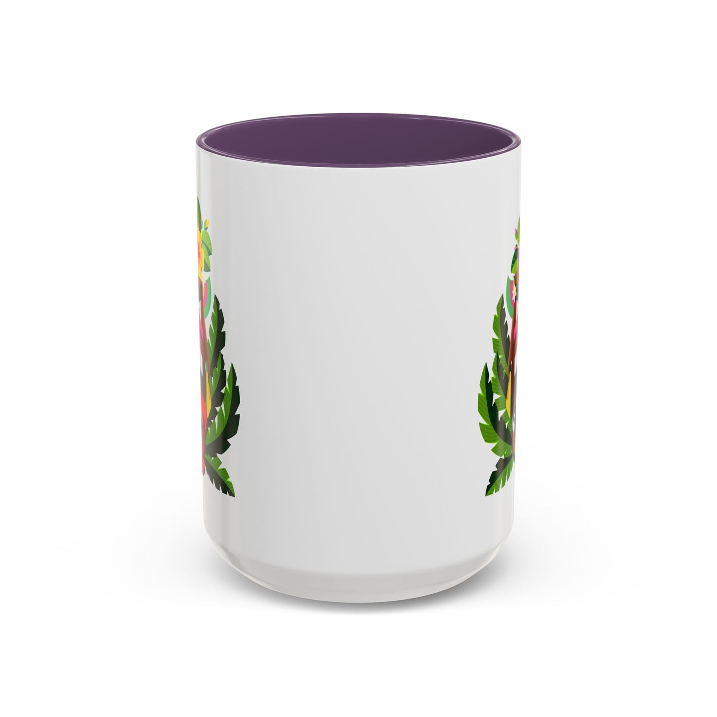 Accent Coffee Mug (11, 15oz), 8 Colors - Tiki Boss Alelo