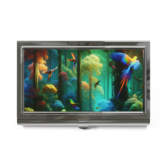 Business Card Holder/Case - Rainforest Flight School