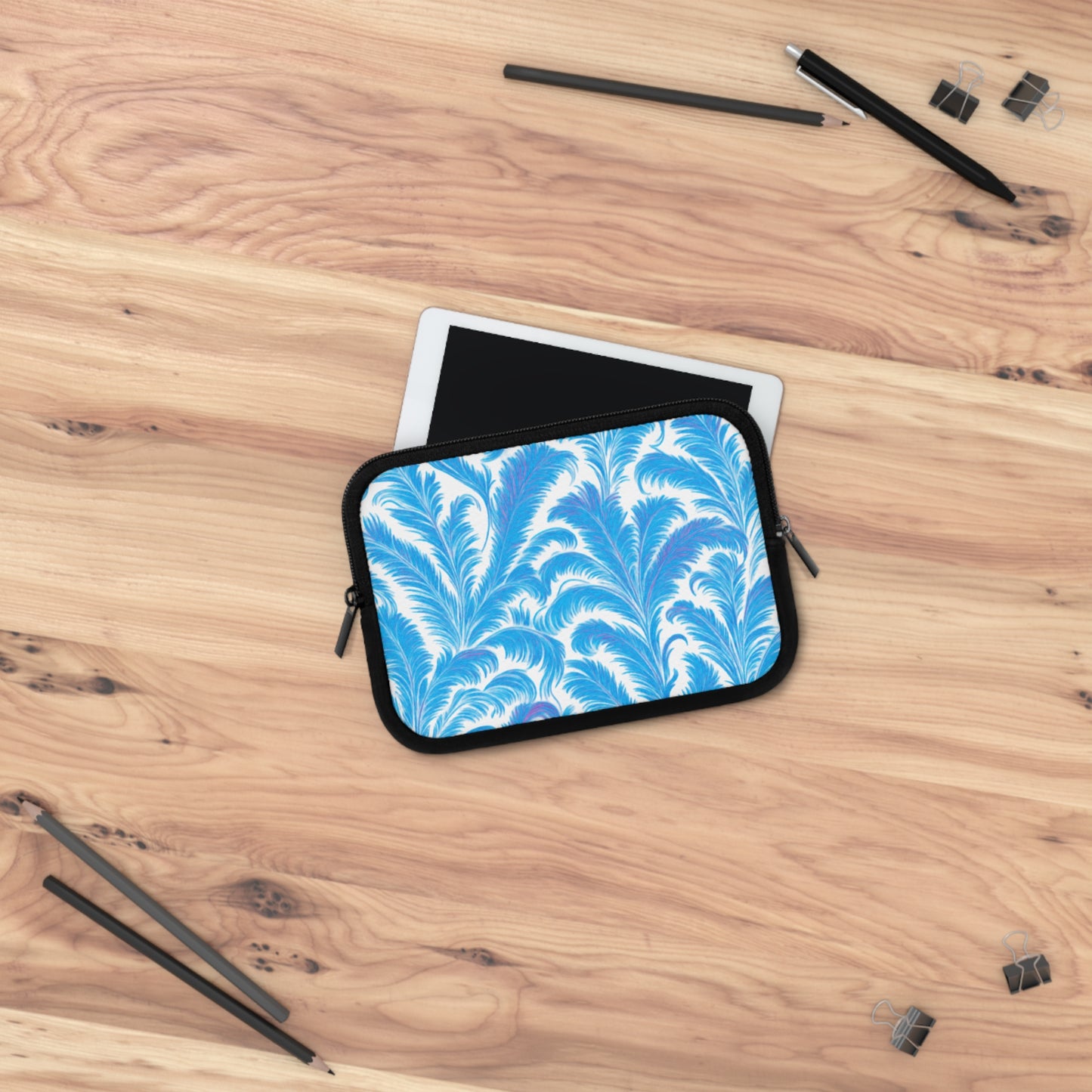 Tropical Laptop Sleeve, 5 Sizes - Perfect for Rainforest Lovers & Students / Rocco Blues