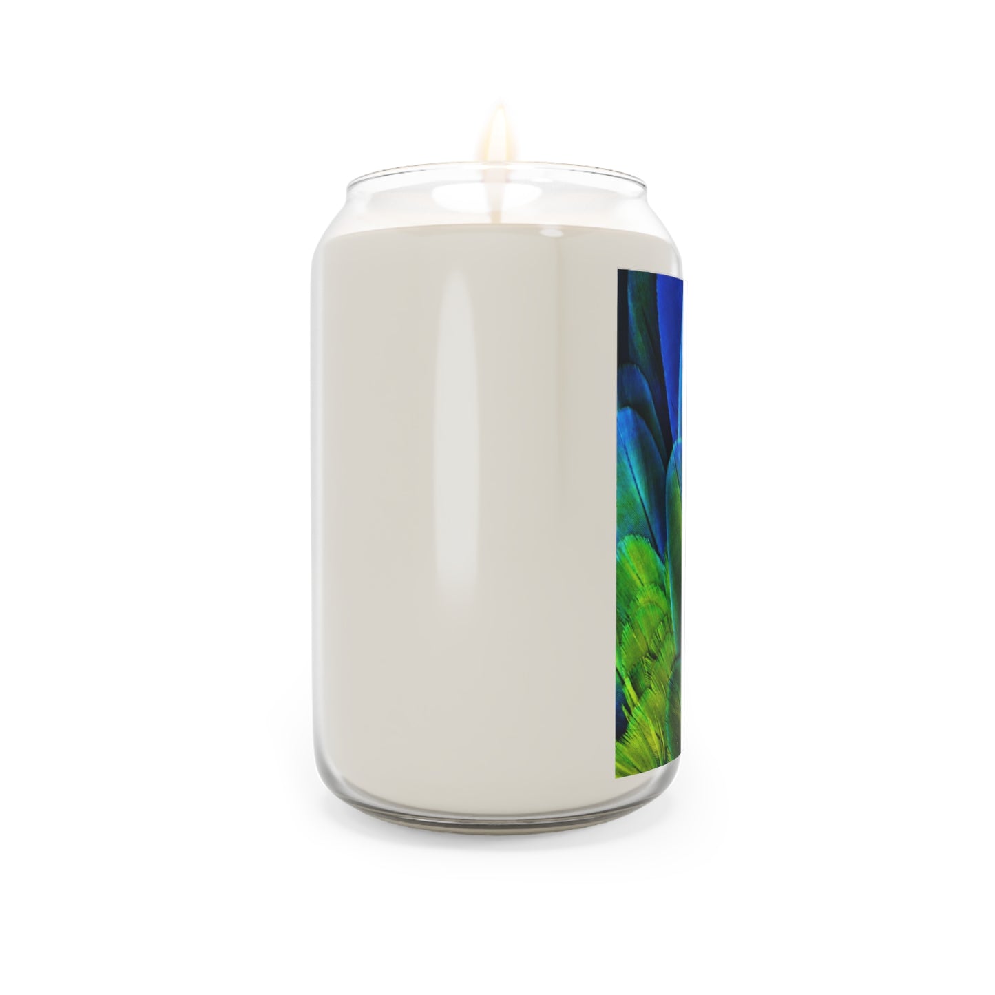 Scented Candle, 13.75oz - Shimmering Peacock Plumes