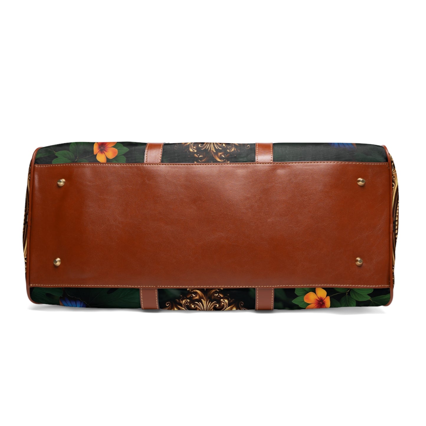 Tropical Waterproof Travel Bag - Perfect for Beach Getaways / Framed Morpho Butterfly Dancers