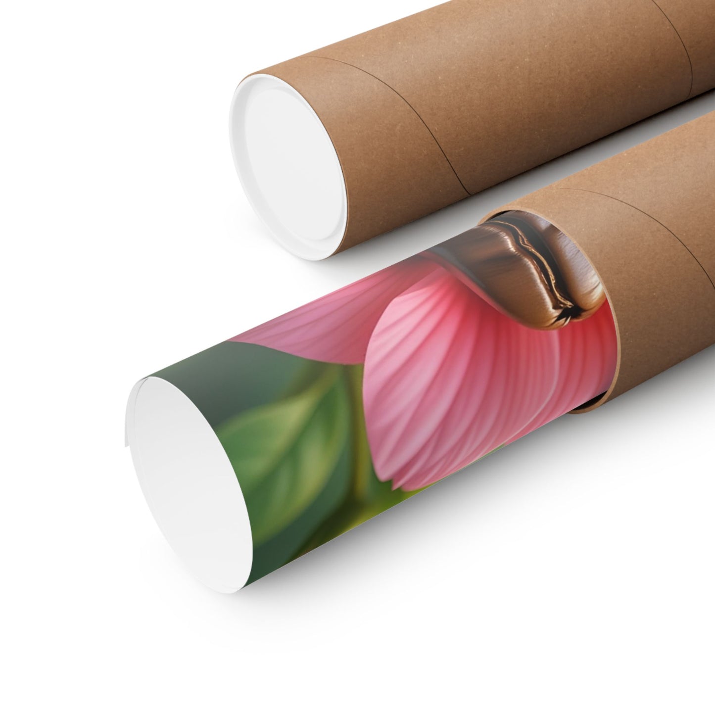 Tropics Floral Matte Poster — Coffee Bloom