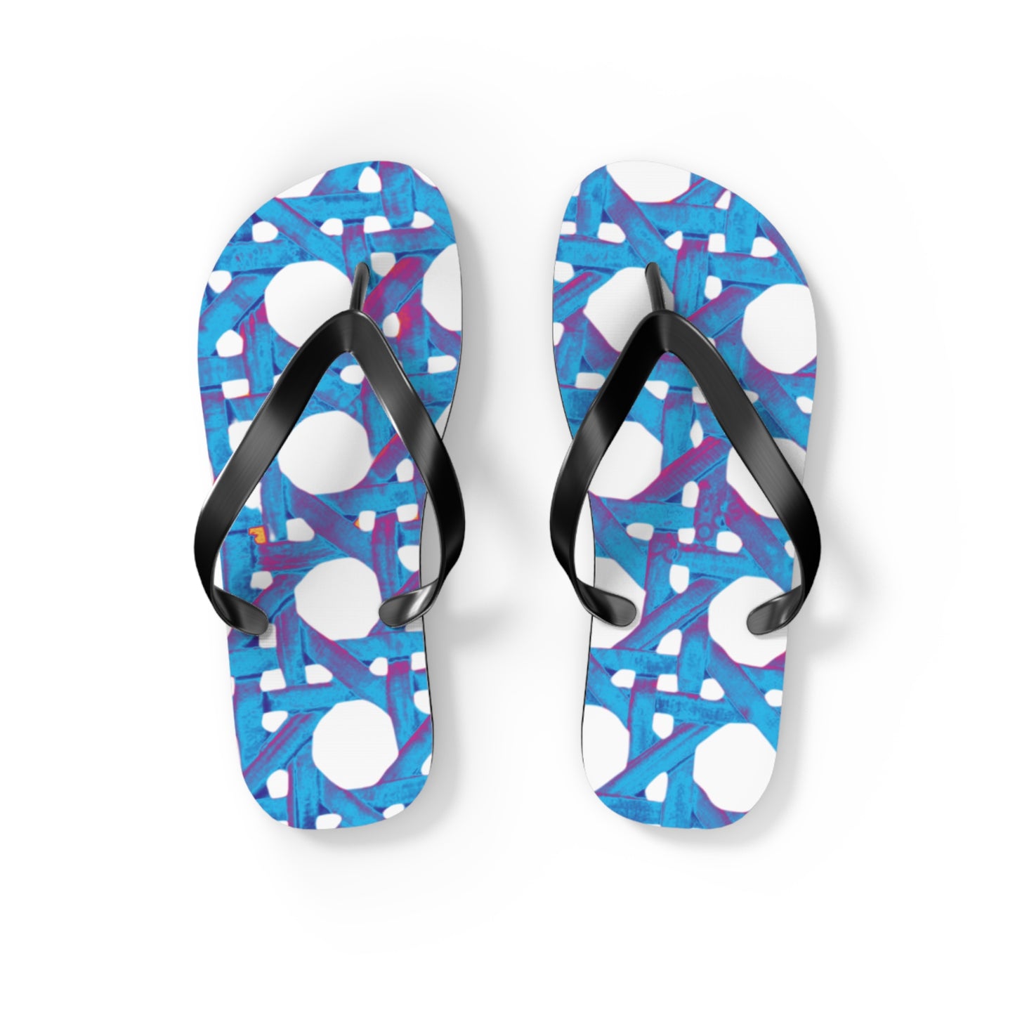 Flip Flops - Beach Chair Wicker, Amethyst