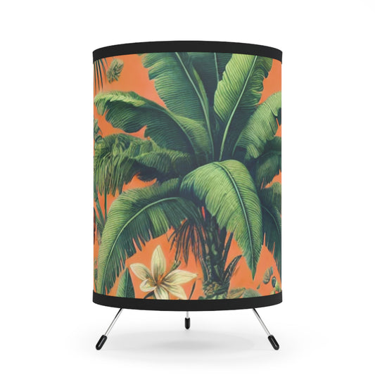 More Tropical Fruit/Orange Tripod Lamp with Artistic High-Res Shade - Perfect for Home Décor