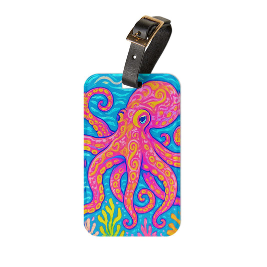 Luggage Tag - Octopus Kraken Joe