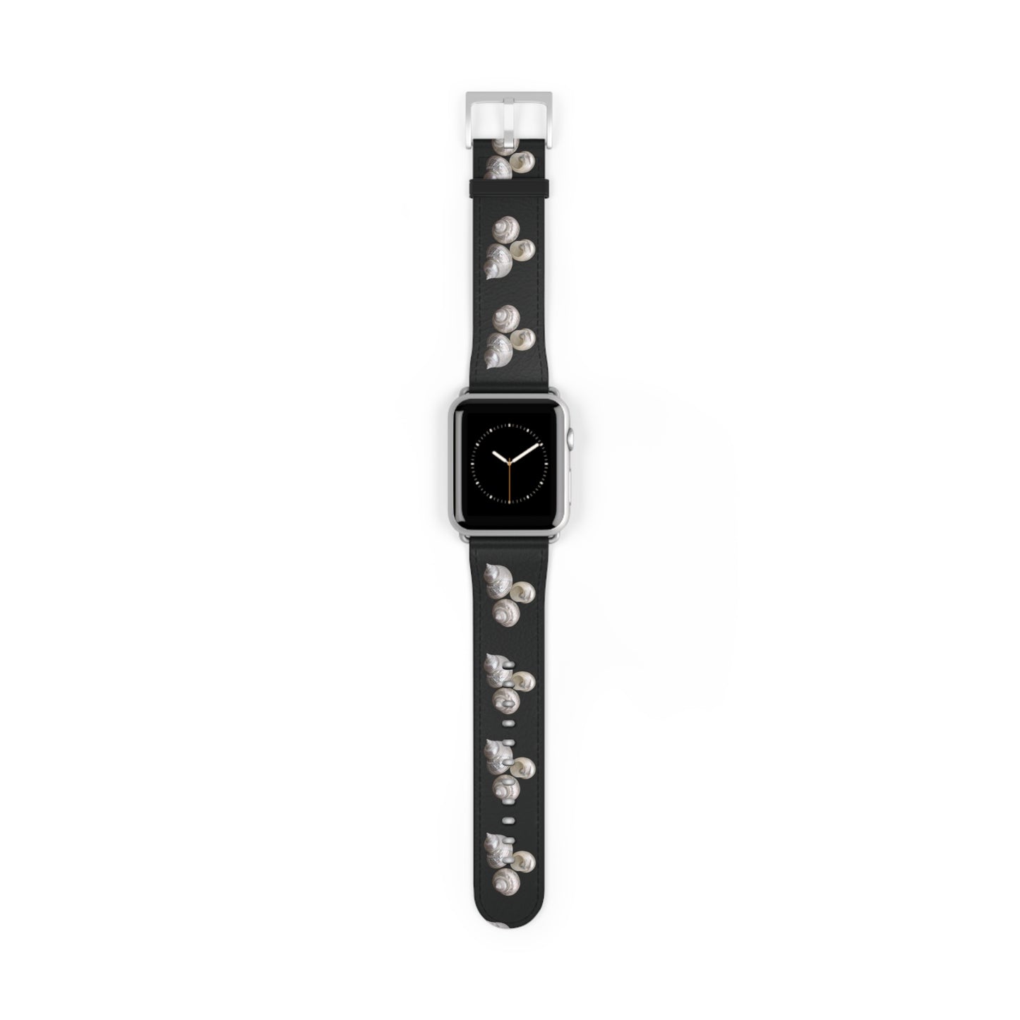 Apple Watch Band - Nautilus Shell Trio, black