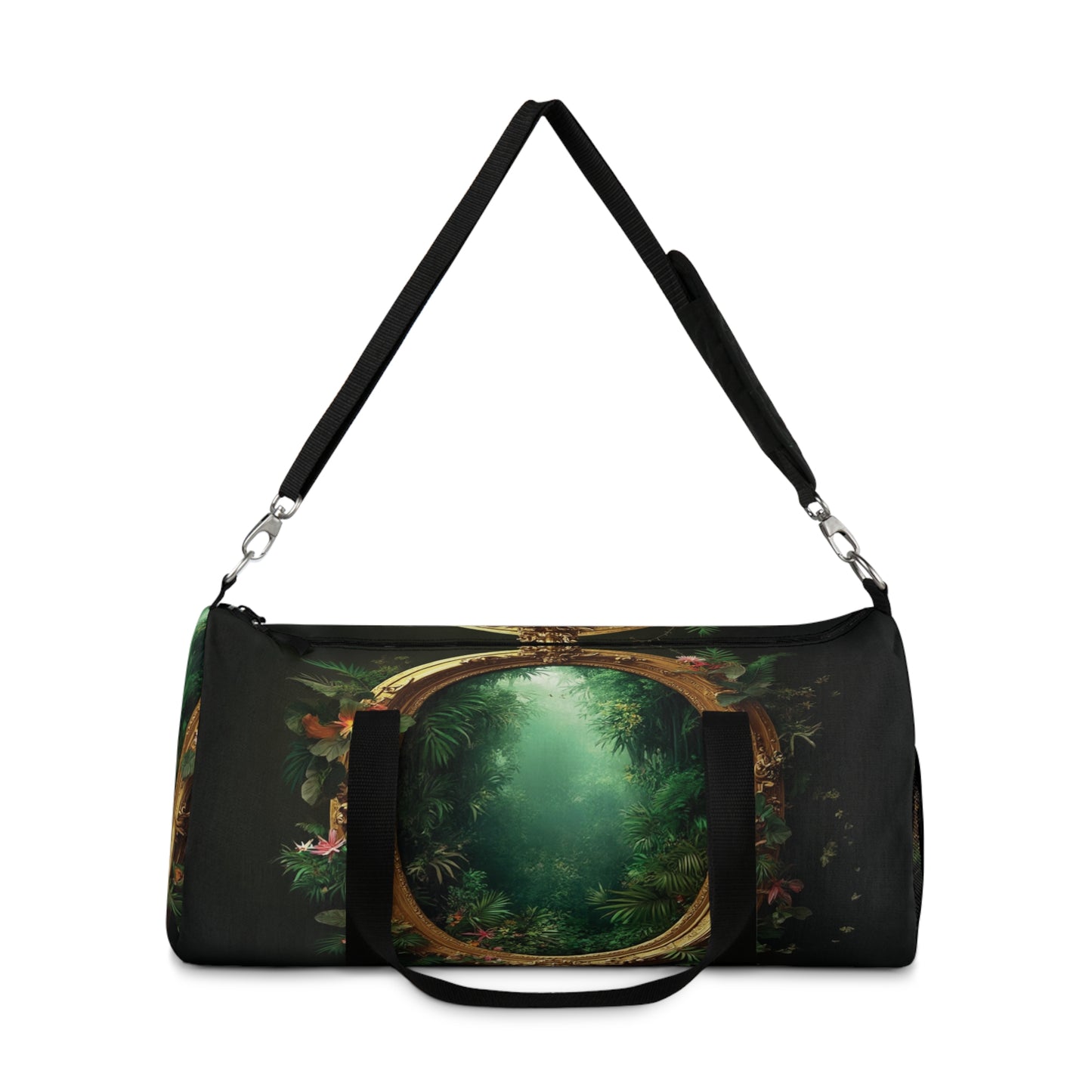 Tropical Duffel Bag - Perfect for Travel and Gym / Rainforest Portal to Paradise