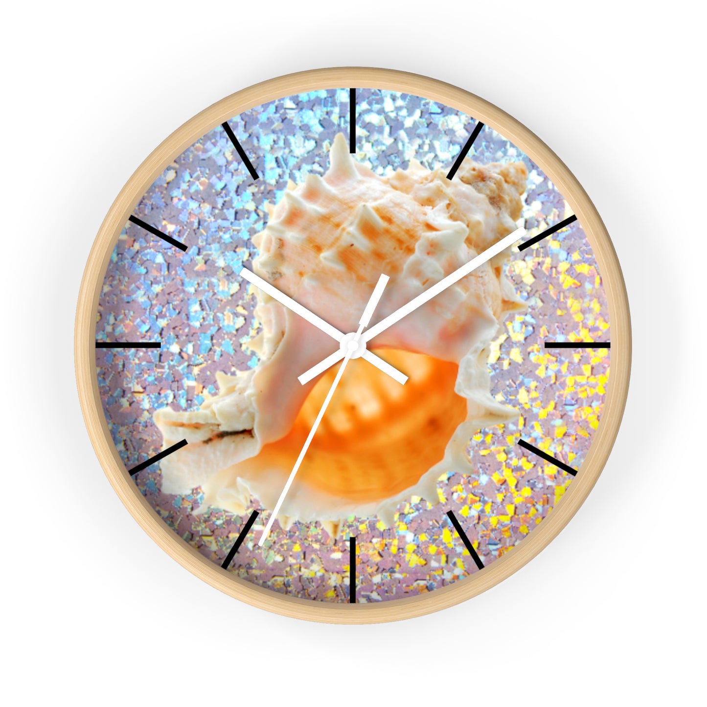 Wall Clock, Disco Conch, Hands/Base Variants