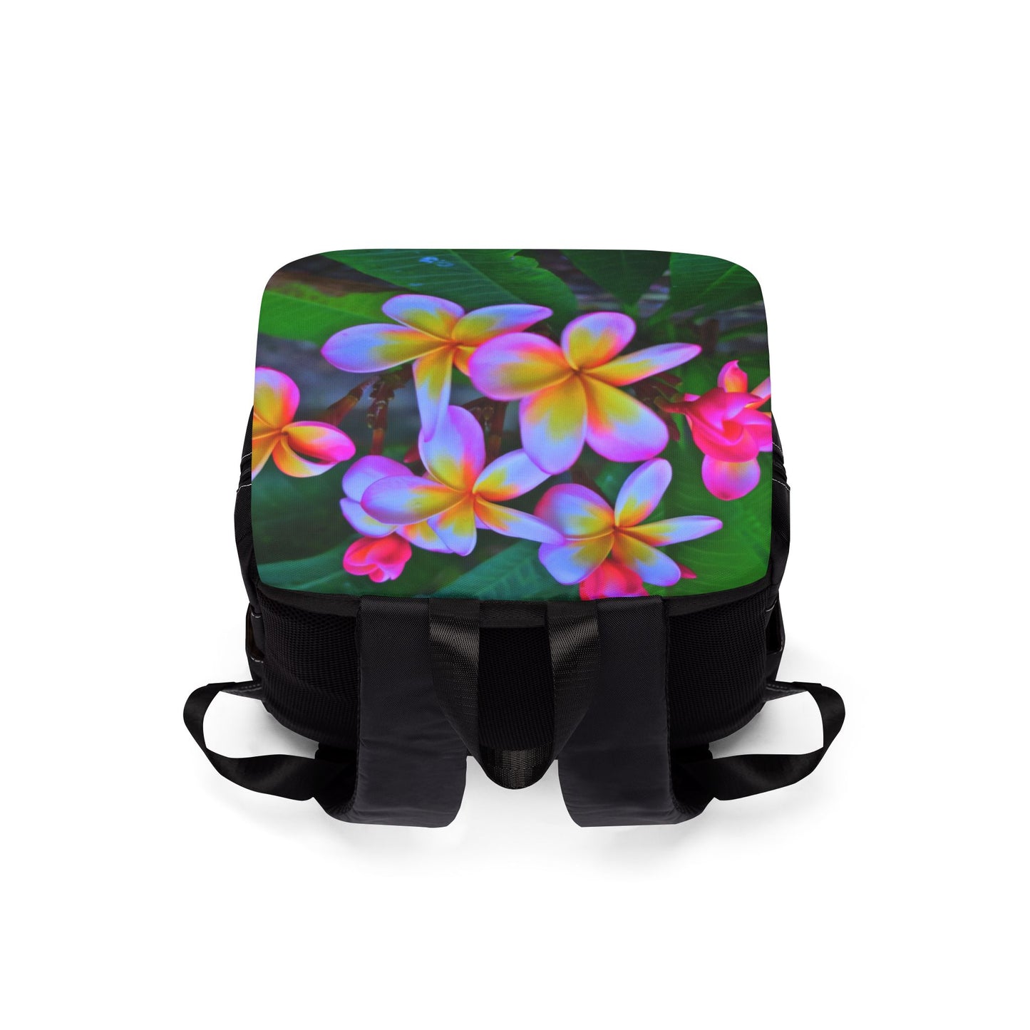 Tropical Casual Backpack - Perfect for Everyday Adventures / Hawaiian Flowers