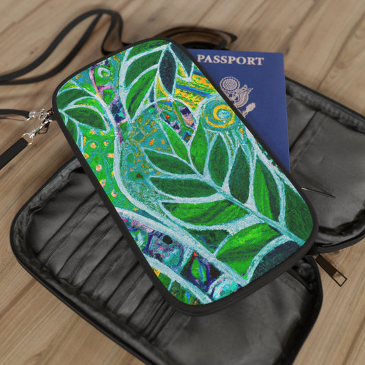 Passport Wallet – Perfect for Travelers & Adventurers / Amazon Whimsy, Green