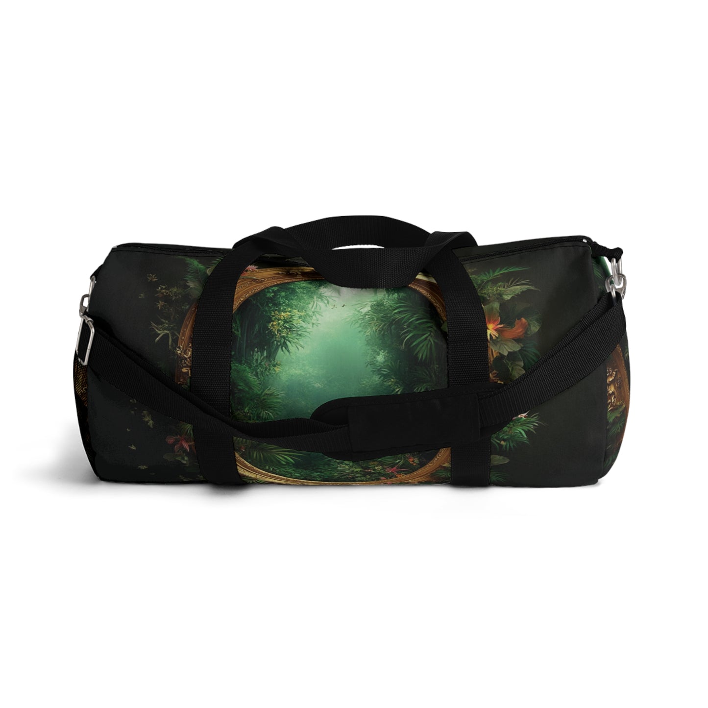 Tropical Duffel Bag - Perfect for Travel and Gym / Rainforest Portal to Paradise