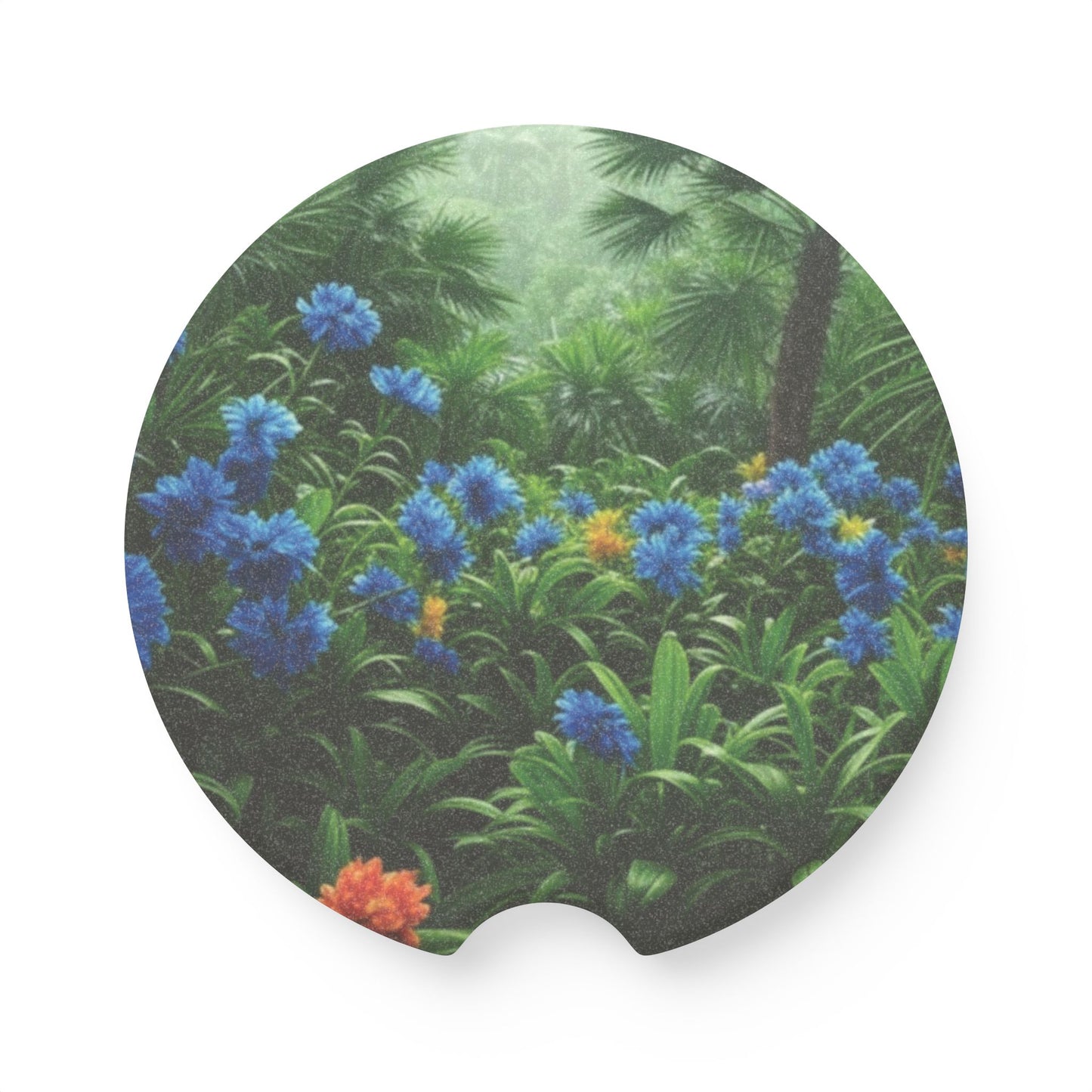 Soapstone Car Coaster - After a Rainforest Rain