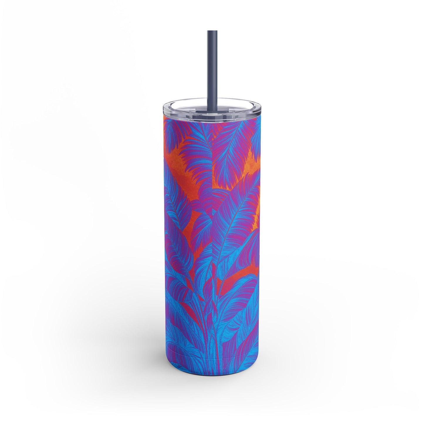 20oz Matte Tumbler, 7 Colors - Stylish Travel Cup - Palm Serenity, Heatwave
