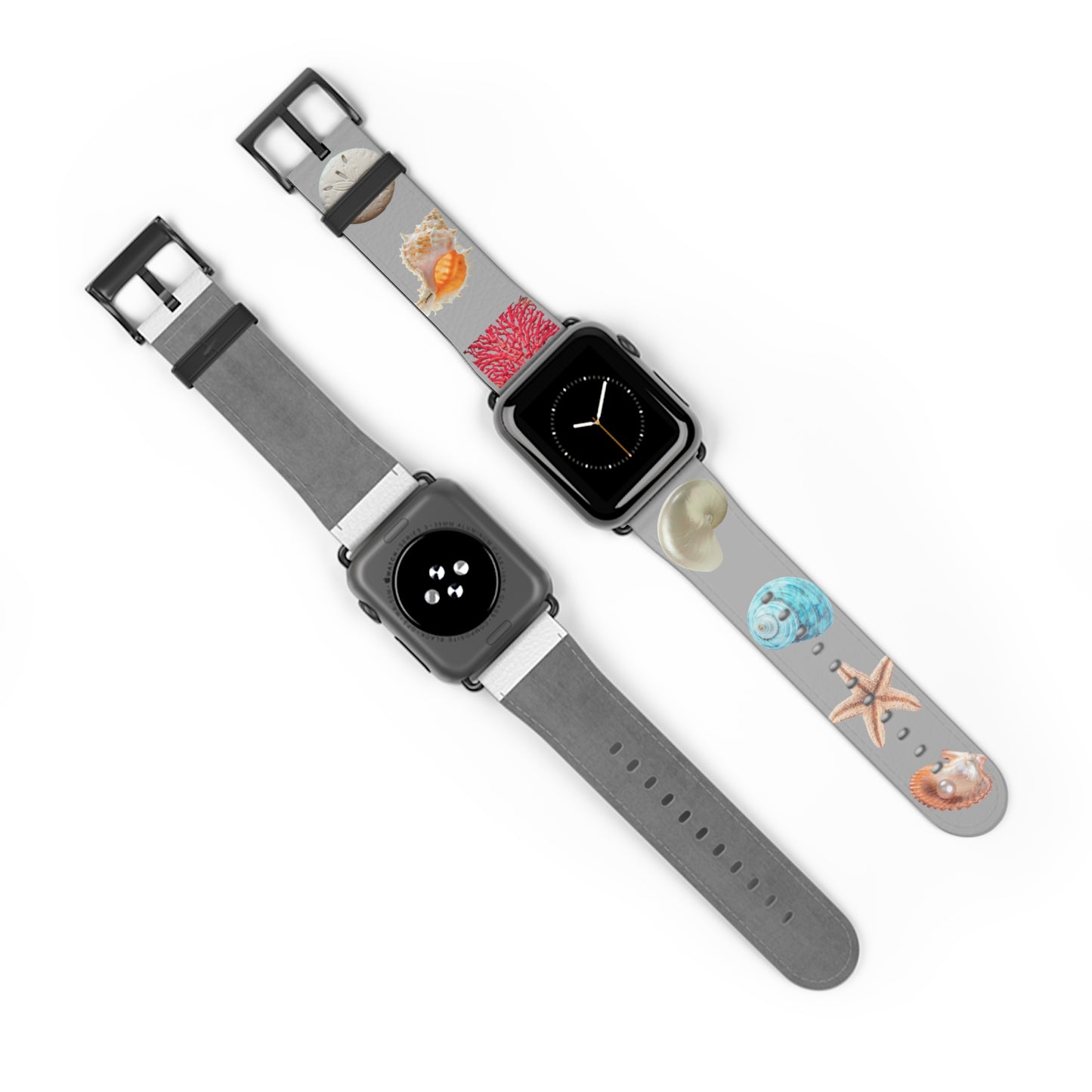 Apple Watch Band - Real Seashell Collection, lt.grey