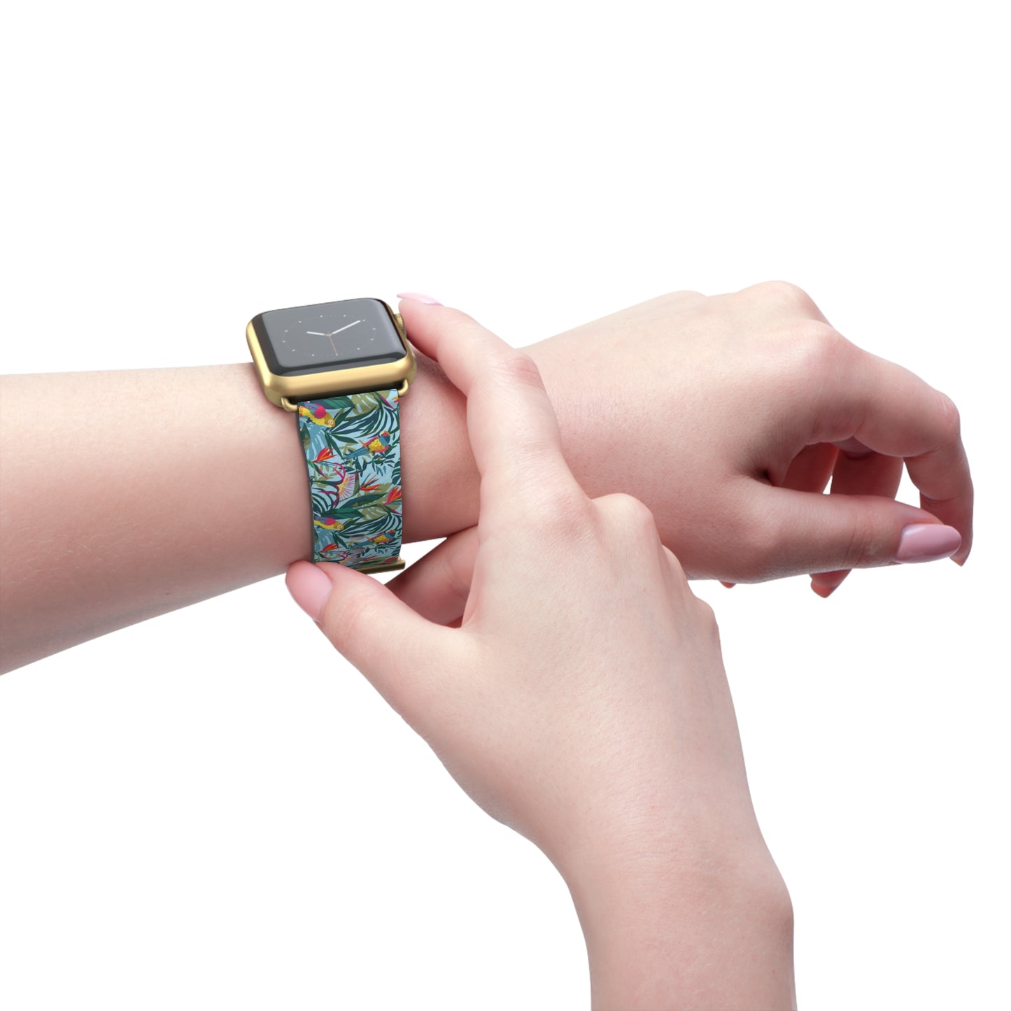 Apple Watch Band - Tropical Rainforest Blues