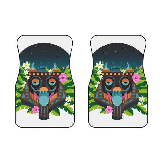 Tropical Tiki Boss MACRO Oke Car Floor Mats - SET of 2