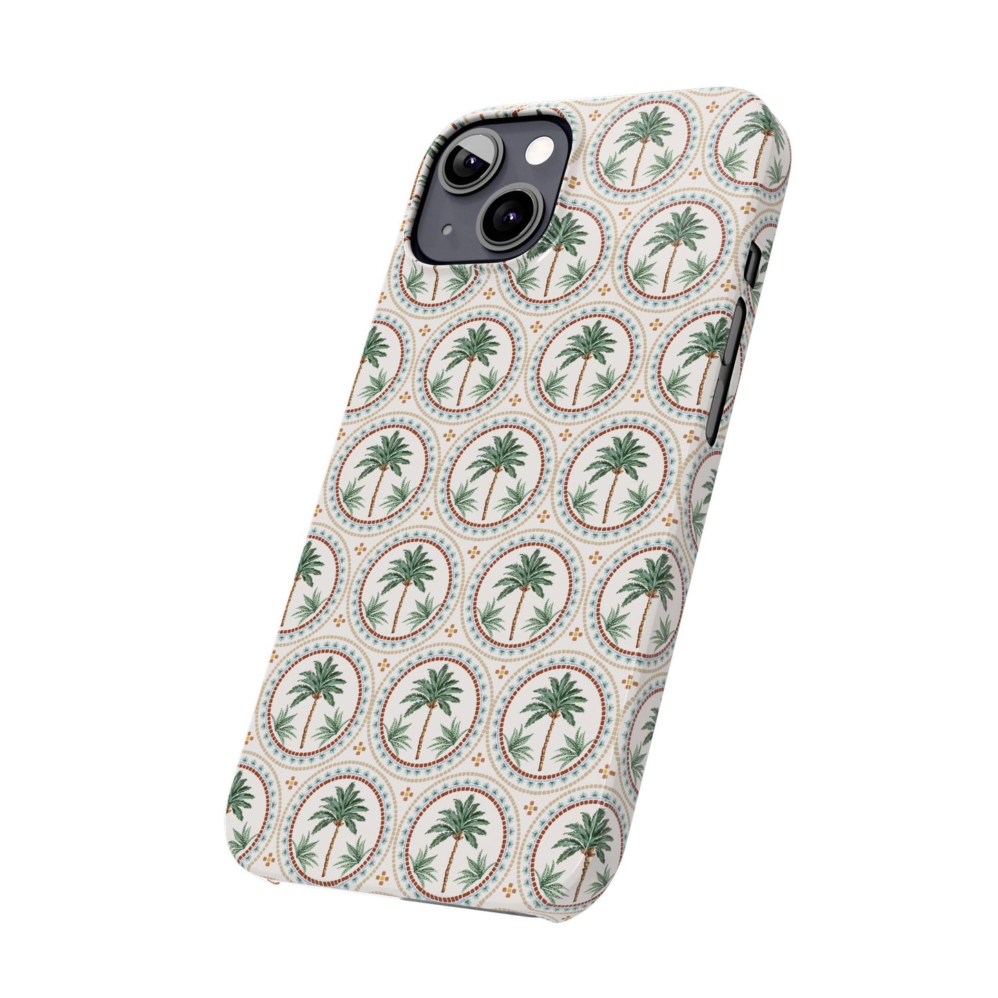 Slim Phone Cases - Mosaic Palm Tree