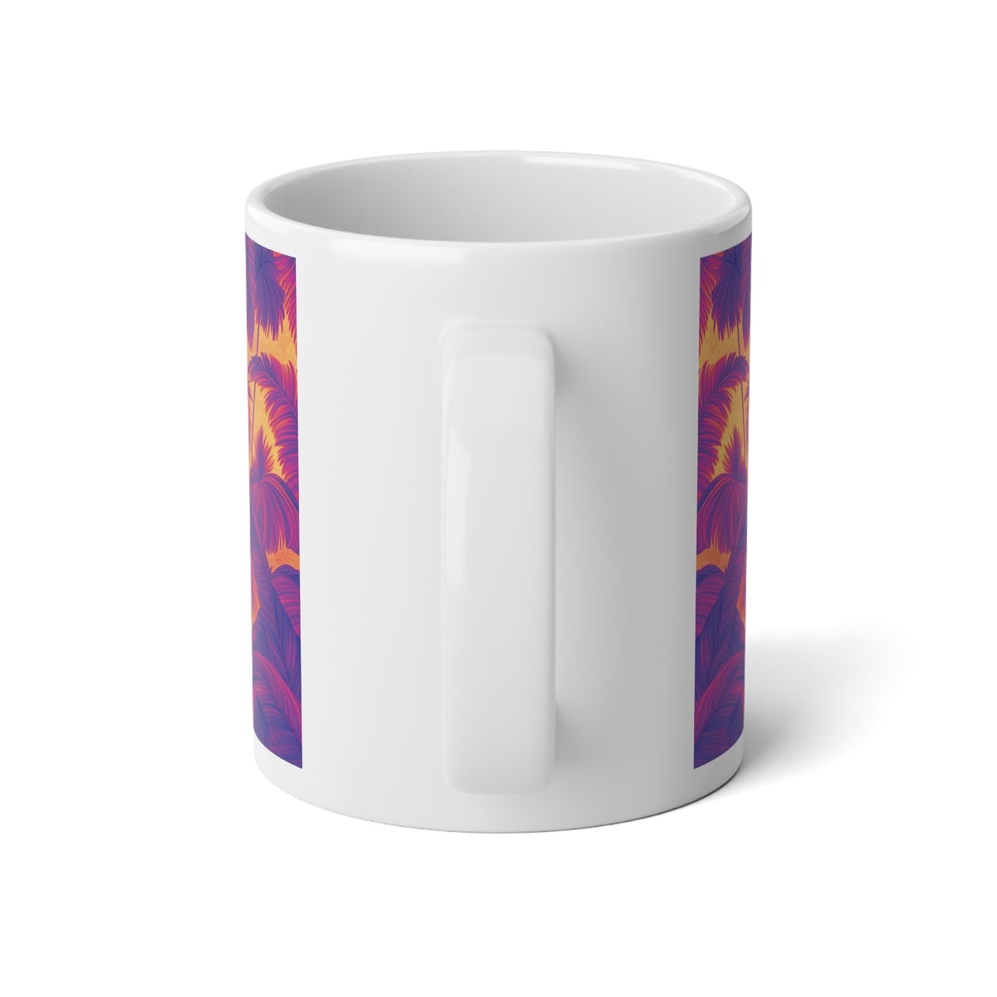 Jumbo Mug, 20oz, Rocco Palms Heatwave | Tropical Coffee Cup