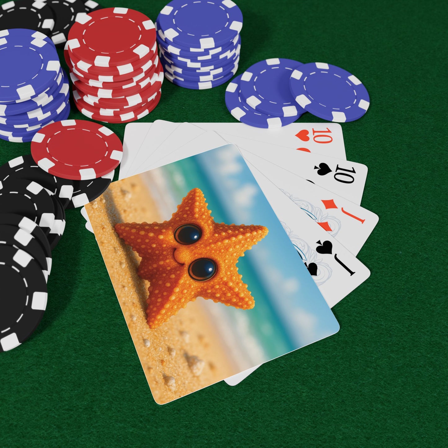 Poker Playing Cards - Baby Starfish