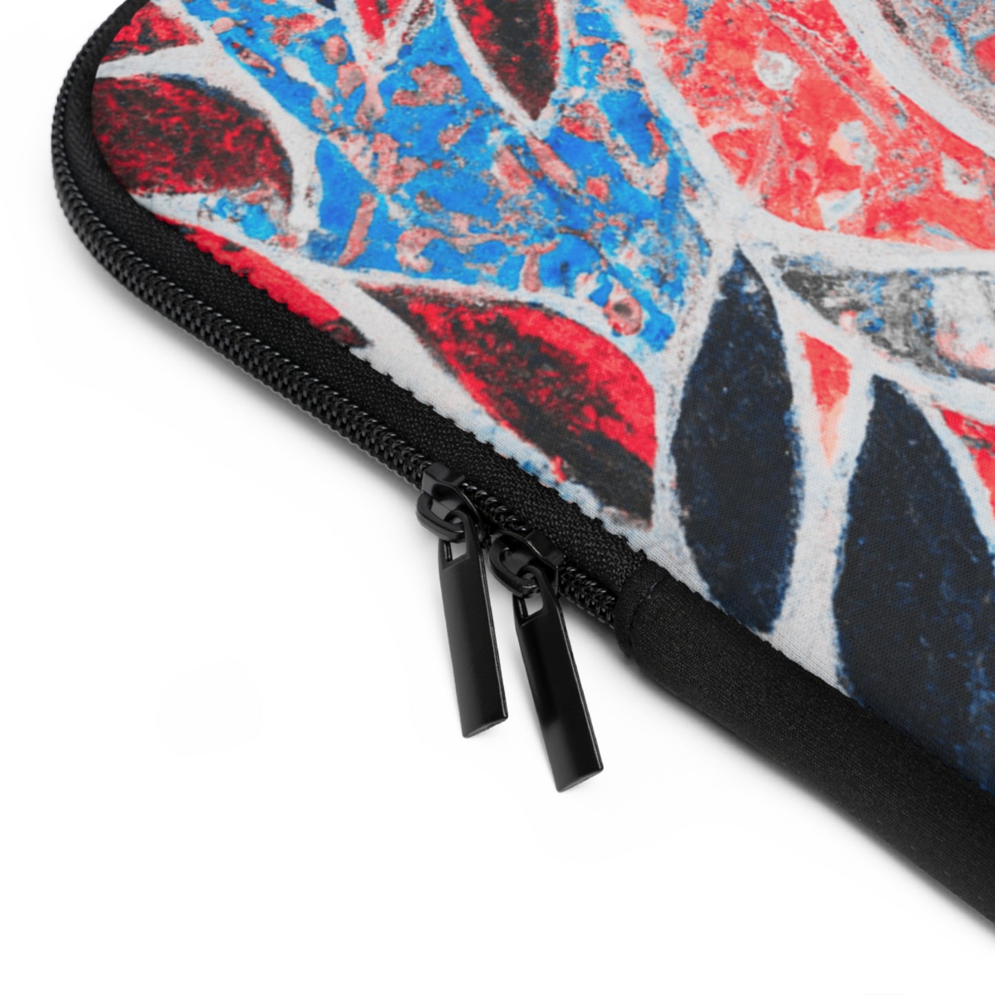 Tropical Laptop Sleeve, 5 Sizes - Perfect for Ocean Lovers & Students / Amazon Whimsy, Red