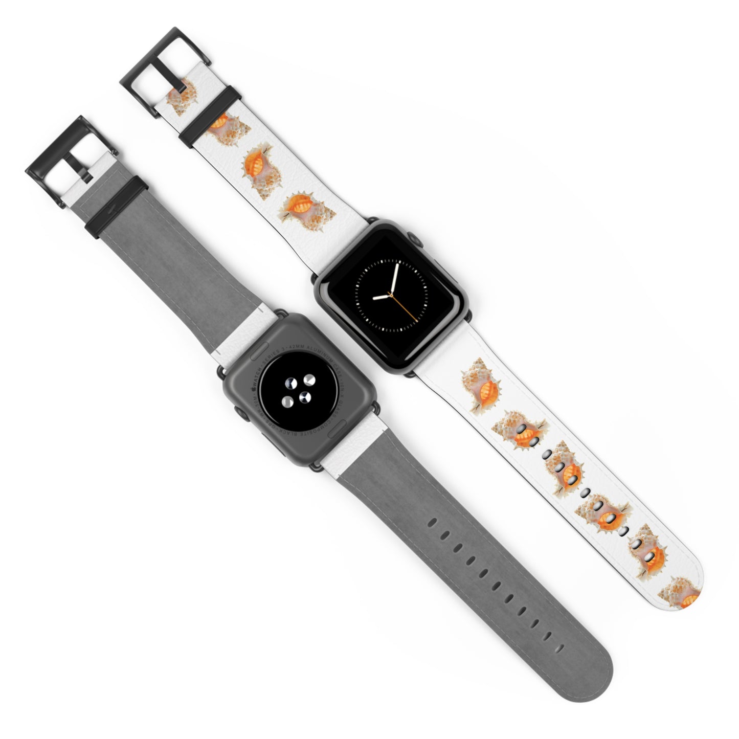 Apple Watch Band - Conch Seashell, white