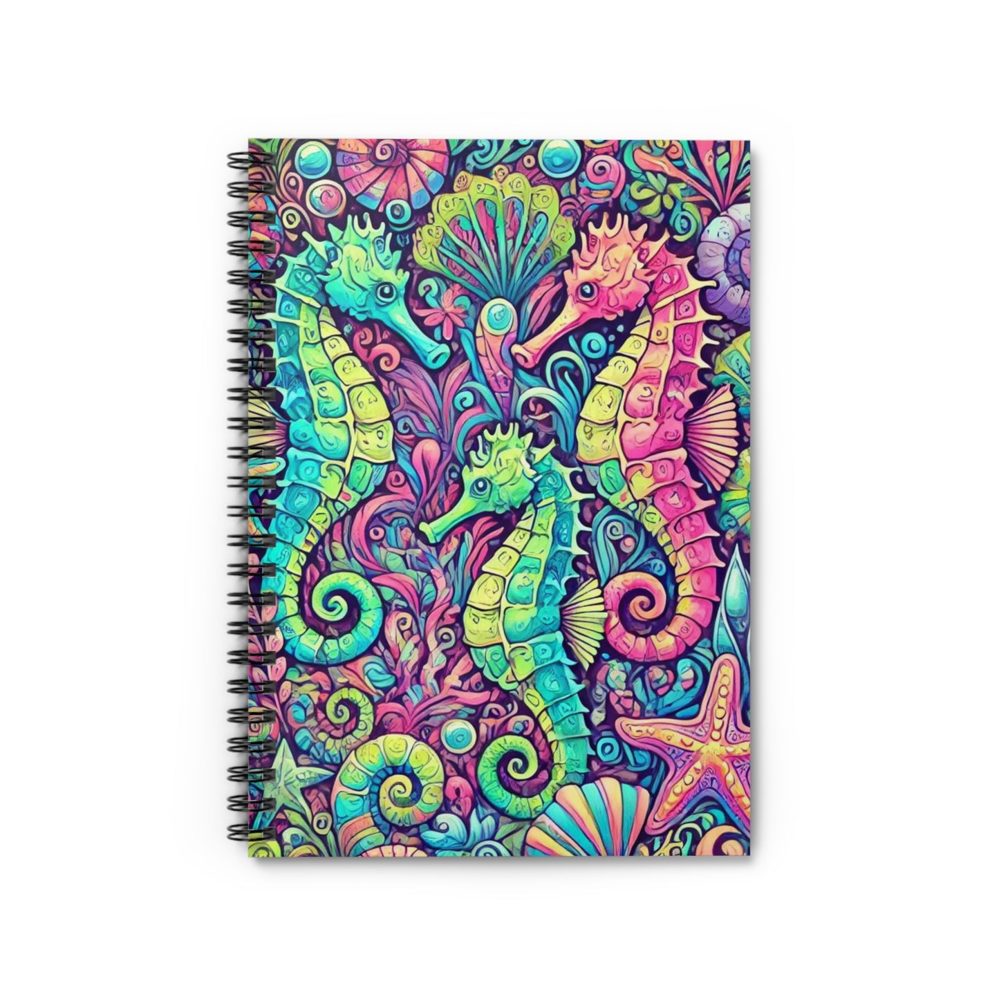 Spiral Notebook - Seahorse Trio