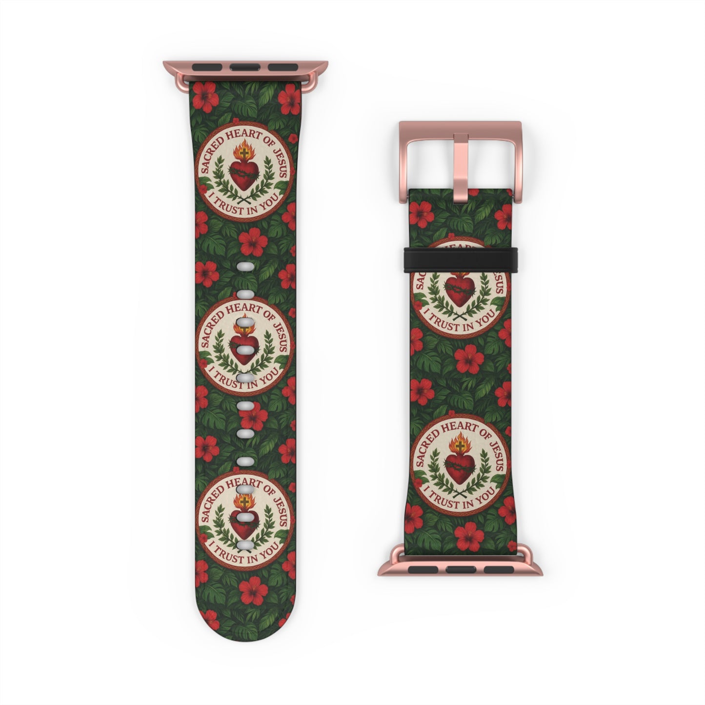 Religious Apple Watch Band - Sacred Heart of Jesus