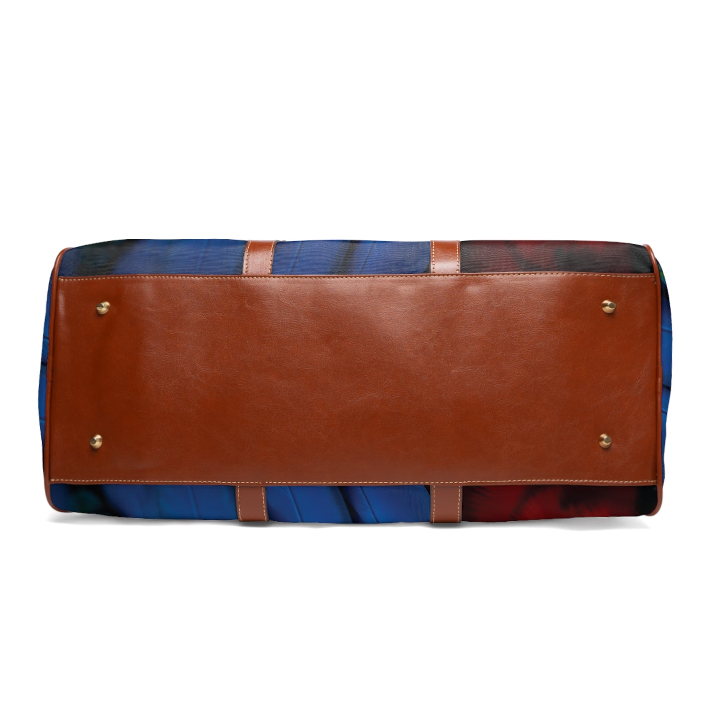 Tropical Waterproof Travel Bag - Perfect for Beach Getaways / Rainforest Parrot Macaw Feathers