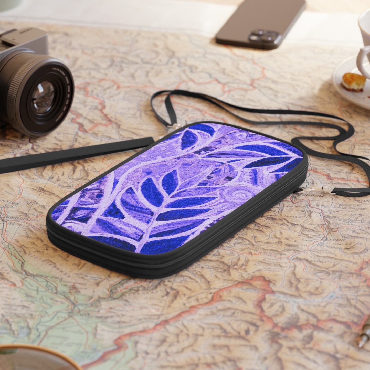 Passport Wallet – Perfect for Travelers & Adventurers / Amazon Whimsy, Purple