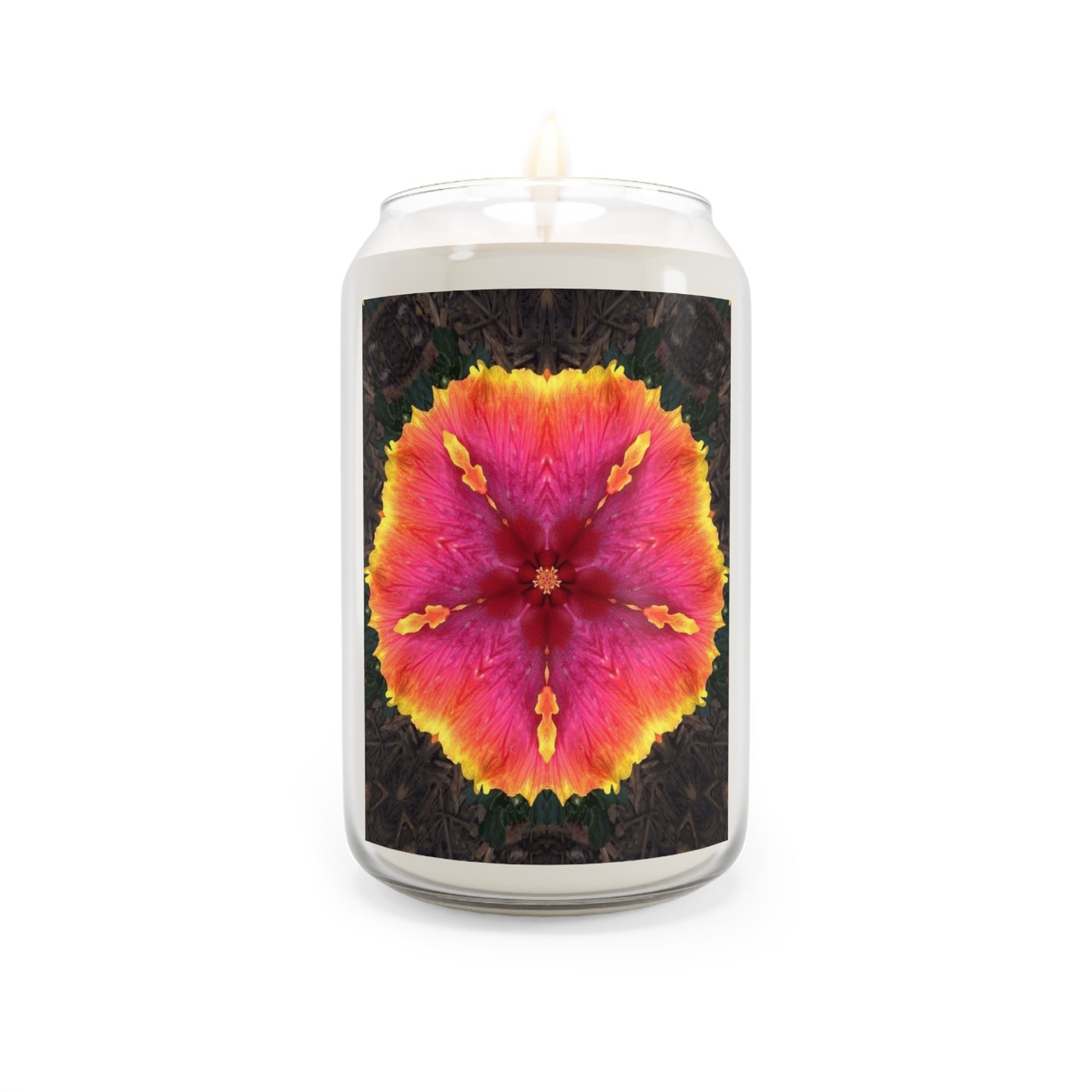 Scented Candle, 13.75oz - Hibiscus Kaleidoscope #!