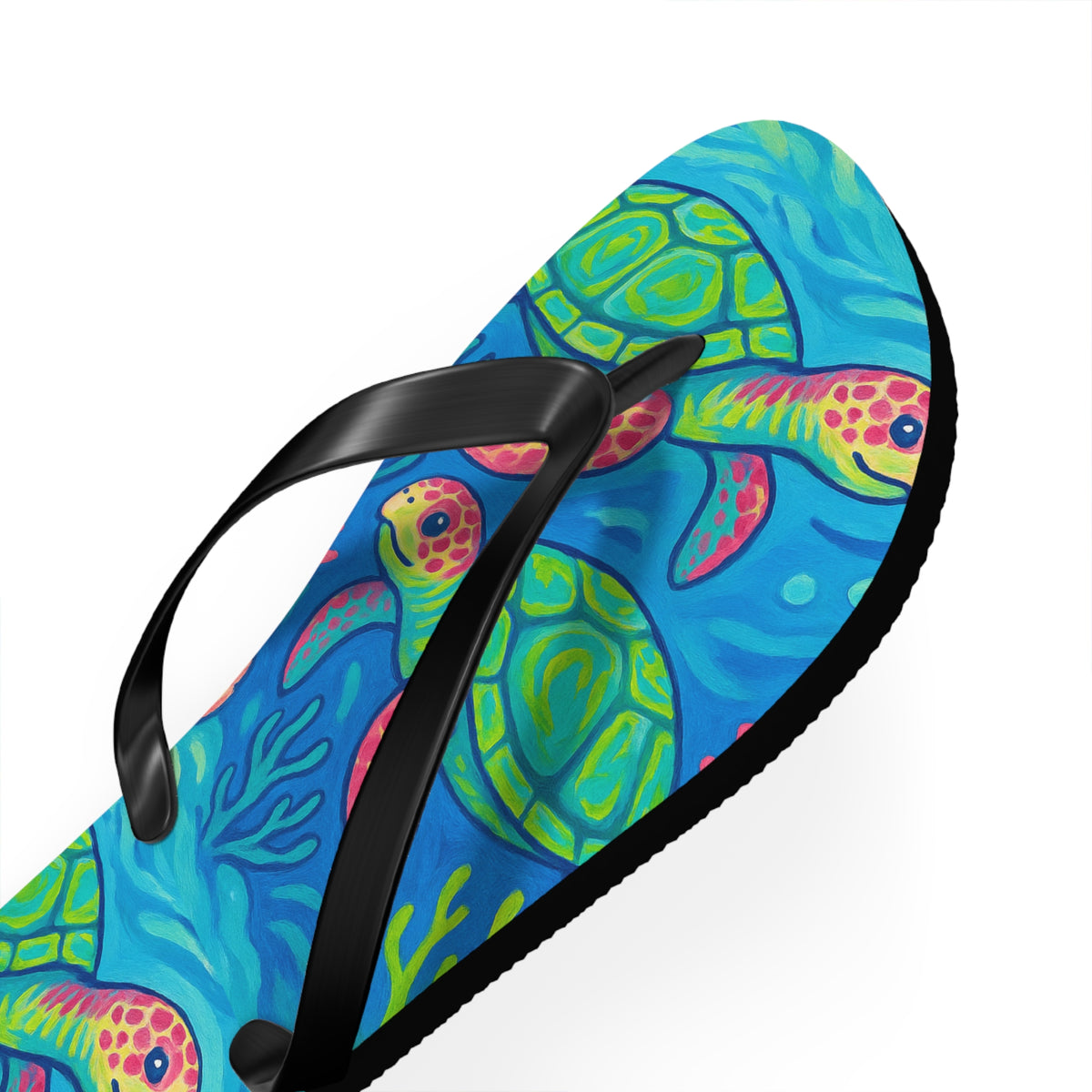 Flip Flops - Turtles and Corals
