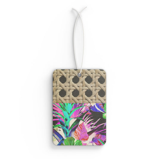 Car Air Freshener - Wicker/Plant Palooza