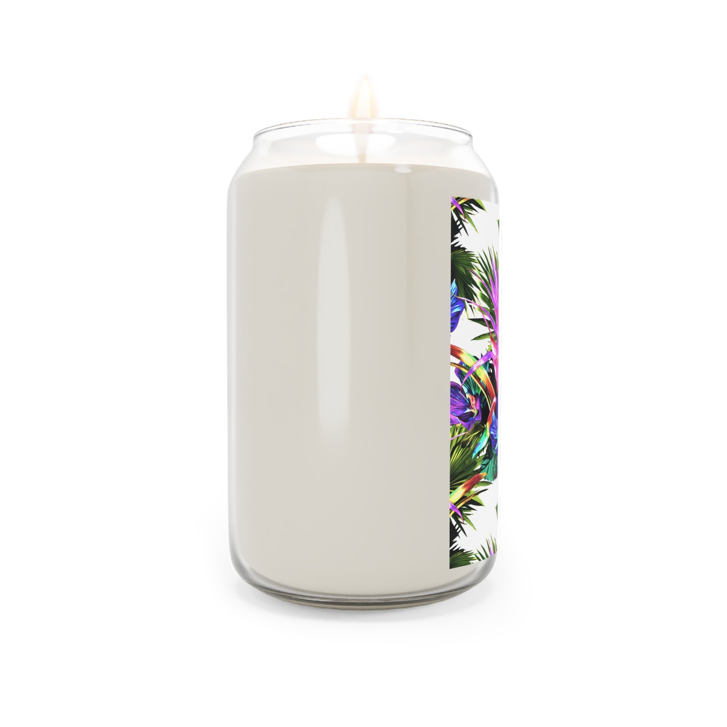 Scented Candle, 13.75oz - Plant-Palooza, white